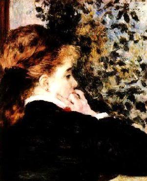 Pierre Renoir Pensive Germany oil painting art